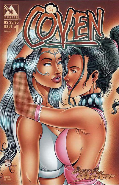 Cover for The Coven: Dark Sister (Avatar Press, 2001 series) #1 ['Embrace' Variant]