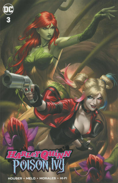 Cover for Harley Quinn & Poison Ivy (DC, 2019 series) #3 [Unknown Comics Ejikure Cover]