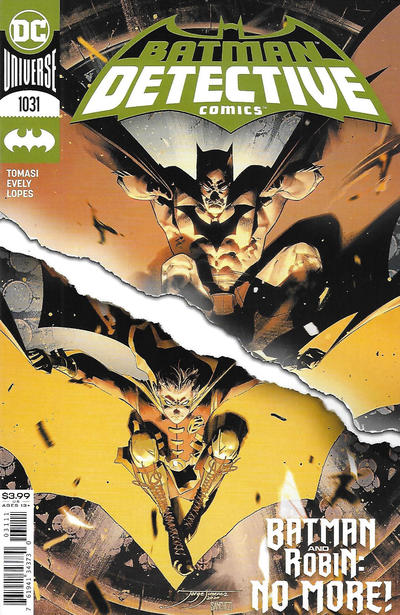 Cover for Detective Comics (DC, 2011 series) #1031