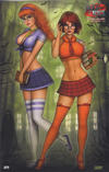 Cover Thumbnail for Notti & Nyce Cosplay Gallery (2020 series)  [Nathan Szerdy "Daphne & Velma" Nice Green Artist's Proof Variant]