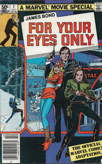 Cover for James Bond For Your Eyes Only (Marvel, 1981 series) #1 [Newsstand]