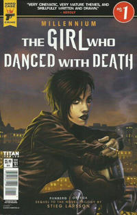 Cover Thumbnail for Millennium: The Girl Who Danced with Death (Titan, 2018 series) #1 [Cover A - Claudia Ianniciello]