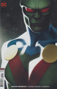 Cover Thumbnail for Martian Manhunter (DC, 2019 series) #4 [Joshua Middleton Variant Cover]