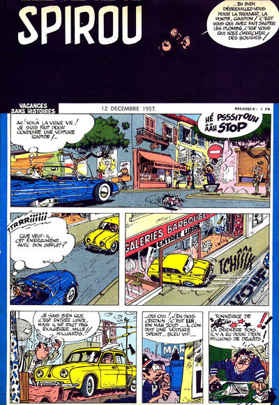 Cover for Spirou (Dupuis, 1947 series) #1026