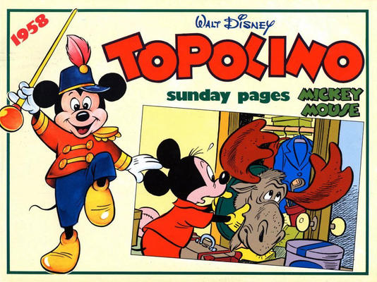 Cover for New Comics Now (Comic Art, 1979 series) #138 - Topolino di Walt Disney