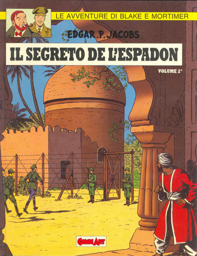 Cover for Grandi eroi (Comic Art, 1986 series) #25 - Le avventure di Blake e Mortimer - Il segreto de l'Espadon  vol. 2