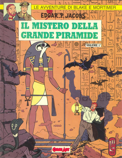 Cover for Grandi eroi (Comic Art, 1986 series) #27 - Le avventure di Blake e Mortimer - Il mistero della Grande Piramide  vol. 1