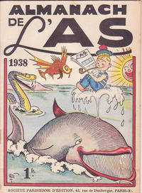 Cover Thumbnail for Almanach de L'As (SPE [Société Parisienne d'Edition], 1937 series) #1938