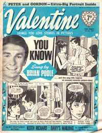 Cover Thumbnail for Valentine (IPC, 1957 series) #3 July 1965