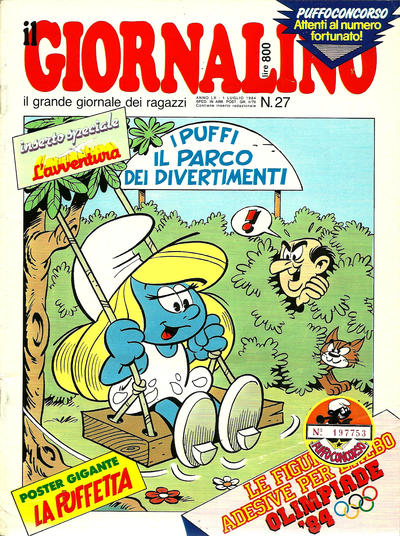 Cover for Il Giornalino (Edizioni San Paolo, 1924 series) #v60#27