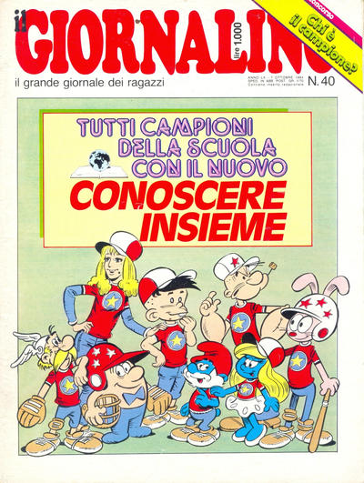 Cover for Il Giornalino (Edizioni San Paolo, 1924 series) #v60#40