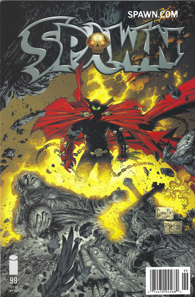 Cover for Spawn (Image, 1992 series) #99 [Newsstand]