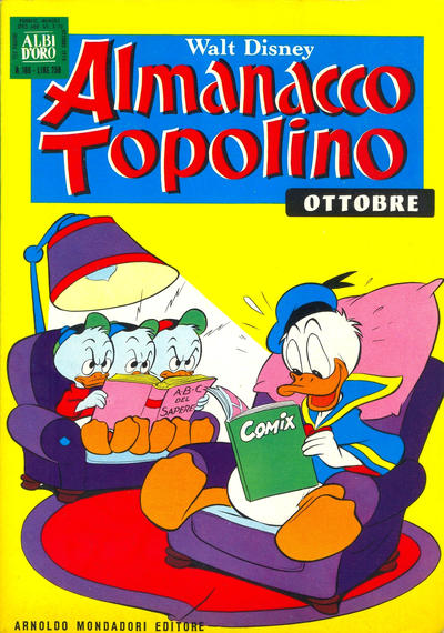 Cover for Almanacco Topolino (Mondadori, 1957 series) #166