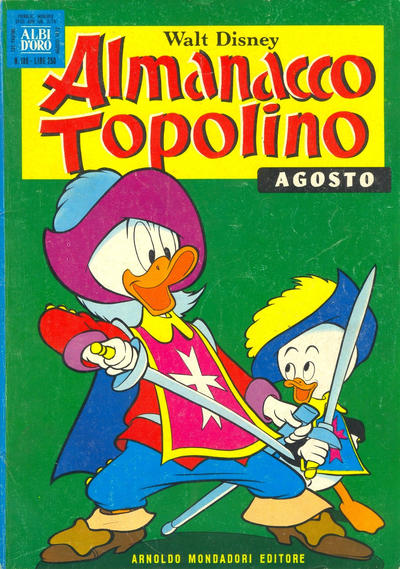 Cover for Almanacco Topolino (Mondadori, 1957 series) #188