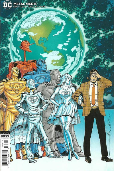 Cover for Metal Men (DC, 2019 series) #5 [Walter Simonson Cover]