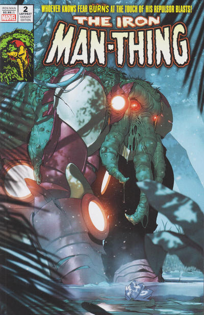 Cover for Iron Man (Marvel, 2020 series) #2 [Mattia De Iulis 'Horror']