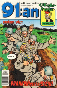 Cover Thumbnail for 91:an (Egmont, 1997 series) #20/1998