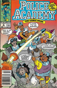 Cover for Police Academy (Marvel, 1989 series) #6 [Newsstand]