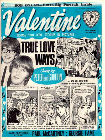 Cover for Valentine (IPC, 1957 series) #19 June 1965