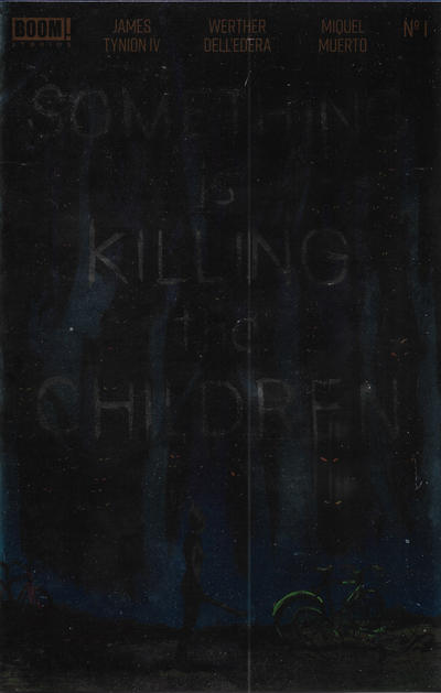Cover for Something Is Killing the Children (Boom! Studios, 2019 series) #1 [LCSD 2020 Werther Dell’Edera Foil Cover]