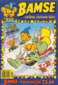 Cover Thumbnail for Bamse (Egmont, 1997 series) #1/1998