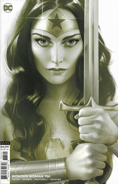 Cover for Wonder Woman (DC, 2016 series) #761 [Joshua Middleton Cardstock Variant Cover]