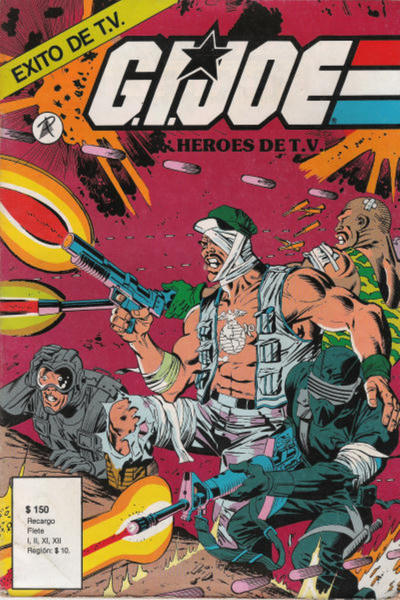 Cover for Heroes de TV: G.I. Joe (Publigrama, 1987 series) #25