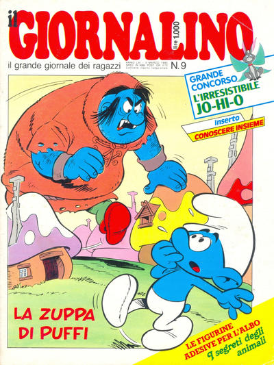 Cover for Il Giornalino (Edizioni San Paolo, 1924 series) #v61#9