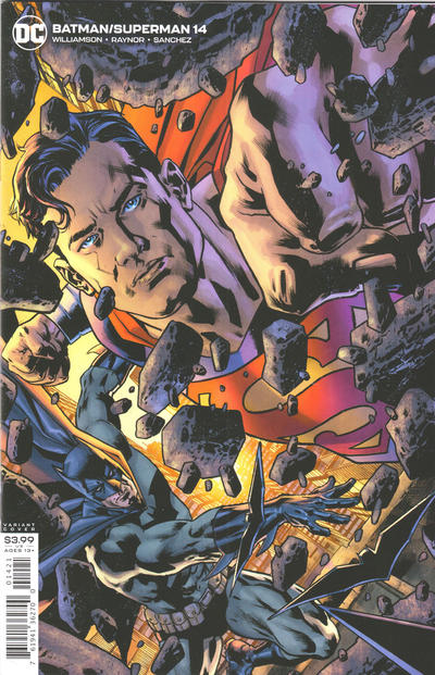 Cover for Batman / Superman (DC, 2019 series) #14 [Bryan Hitch Variant Cover]