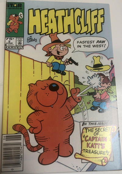 Cover for Heathcliff (Marvel, 1985 series) #2 [Canadian]