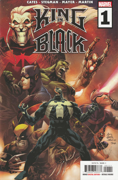 Cover for King in Black (Marvel, 2021 series) #1
