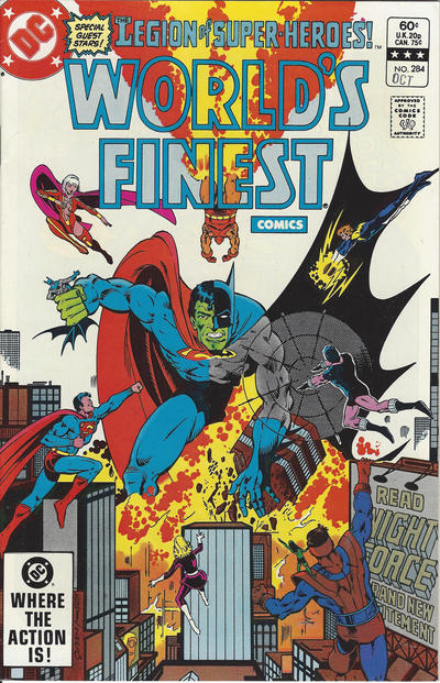 Cover for World's Finest Comics (DC, 1941 series) #284 [Direct - No Cover Date]