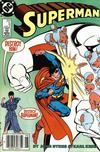 Cover for Superman (DC, 1987 series) #6 [Newsstand]