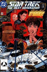 Cover Thumbnail for Star Trek: The Next Generation (DC, 1989 series) #32 [Direct]