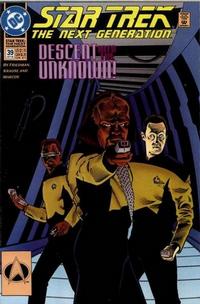 Cover Thumbnail for Star Trek: The Next Generation (DC, 1989 series) #39 [Direct]