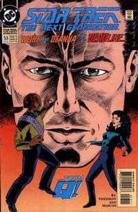Cover Thumbnail for Star Trek: The Next Generation (DC, 1989 series) #53 [Direct Sales]