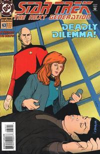 Cover Thumbnail for Star Trek: The Next Generation (DC, 1989 series) #63 [Direct Sales]