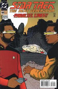 Cover Thumbnail for Star Trek: The Next Generation (DC, 1989 series) #64 [Direct Sales]