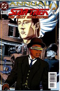 Cover Thumbnail for Star Trek: The Next Generation Annual (DC, 1990 series) #5 [Direct Sales]