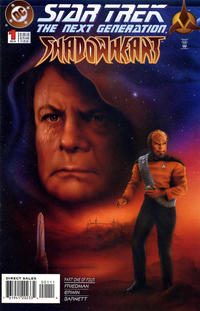 Cover Thumbnail for Star Trek: The Next Generation -- Shadowheart (DC, 1994 series) #1 [Direct Sales]