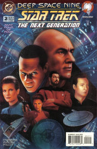 Cover Thumbnail for Star Trek: The Next Generation / Star Trek: Deep Space Nine (DC, 1994 series) #2 [Direct Sales]
