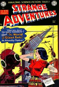 Cover Thumbnail for Strange Adventures (DC, 1950 series) #7
