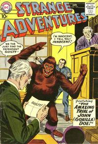 Cover for Strange Adventures (DC, 1950 series) #100
