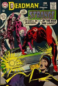 Cover Thumbnail for Strange Adventures (DC, 1950 series) #214