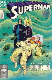 Cover for Superman (DC, 1987 series) #18 [Direct]