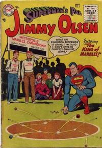 Cover Thumbnail for Superman's Pal, Jimmy Olsen (DC, 1954 series) #7