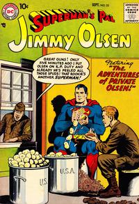 Cover Thumbnail for Superman's Pal, Jimmy Olsen (DC, 1954 series) #23