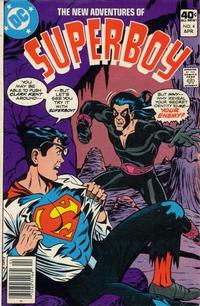 Cover for The New Adventures of Superboy (DC, 1980 series) #4