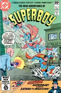 Cover for The New Adventures of Superboy (DC, 1980 series) #14 [Direct]