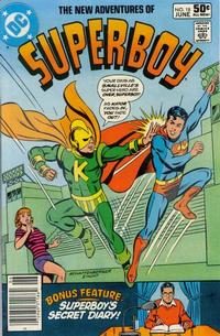 Cover Thumbnail for The New Adventures of Superboy (DC, 1980 series) #18 [Newsstand]